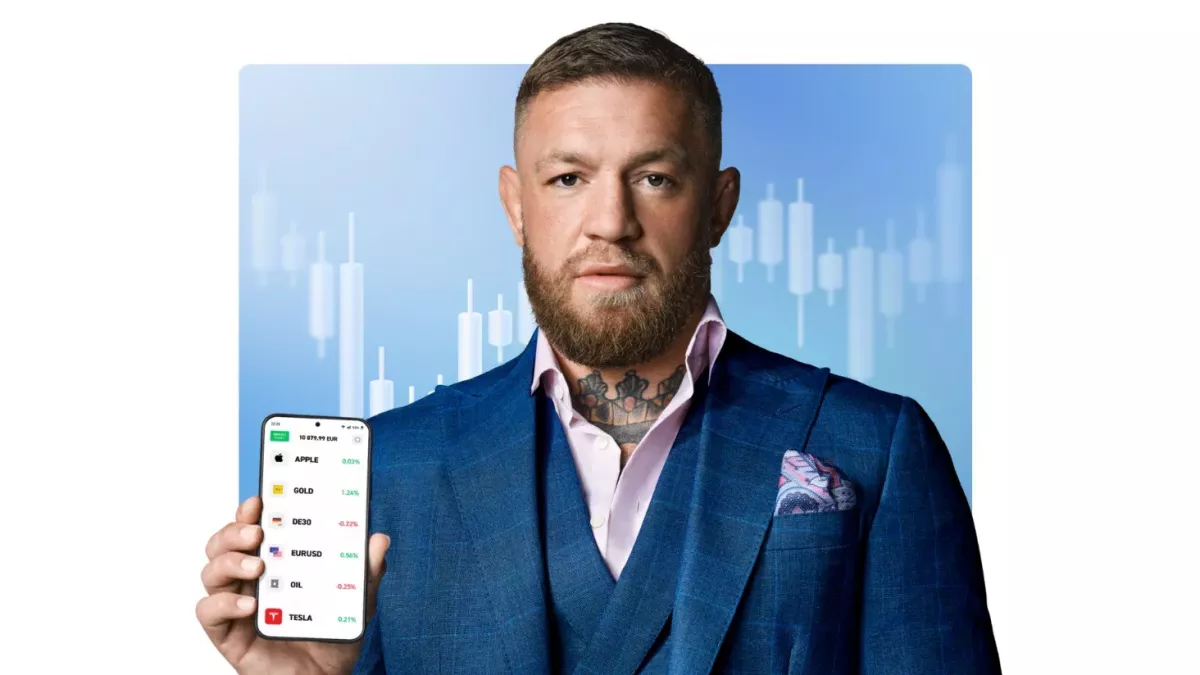 Conor McGregor se stal novým globálním ambasadorem společnosti XTB
