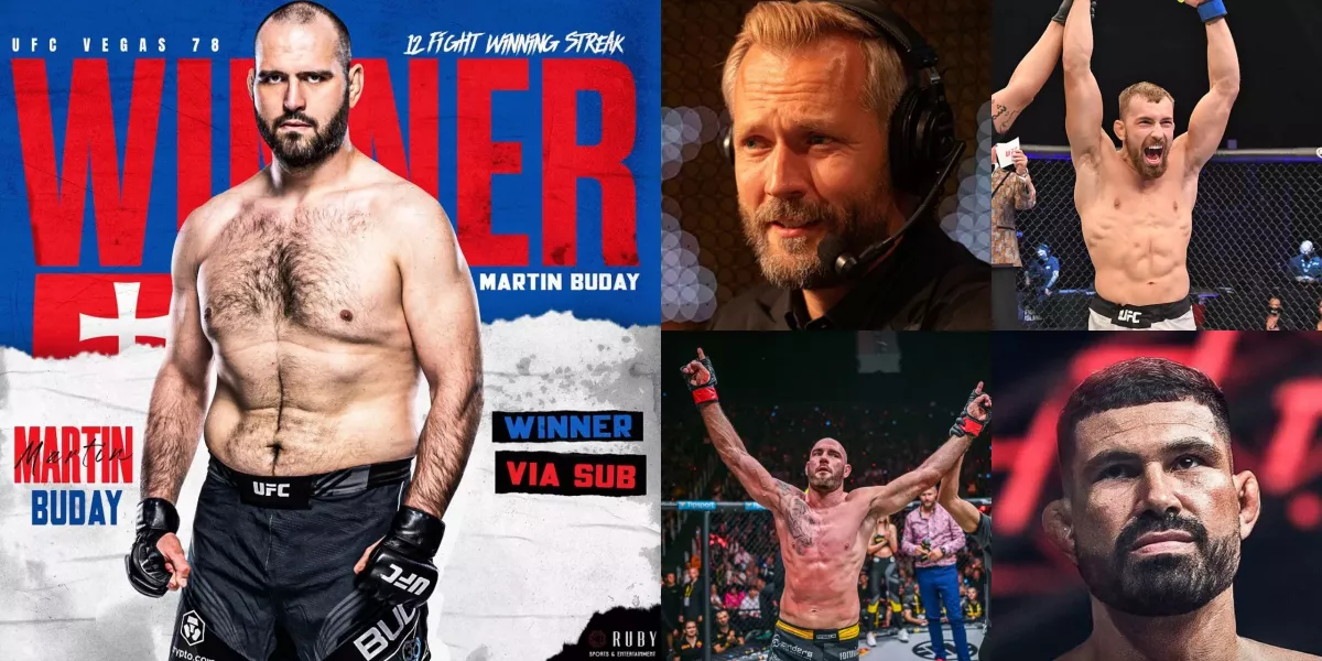 Domácí MMA elita reaguje na skvělý výkon Martina Budaye v UFC