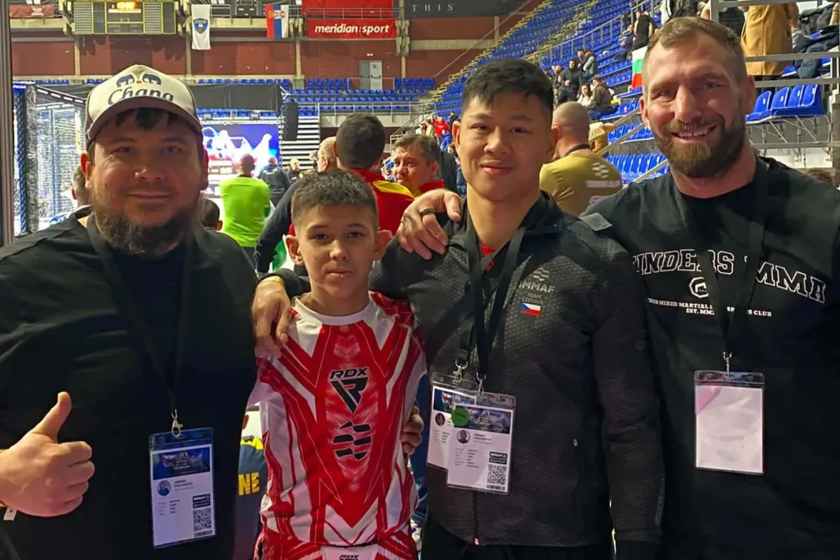 Historické zlato. První český evropský šampion v mládežnickém MMA pod IMMAF