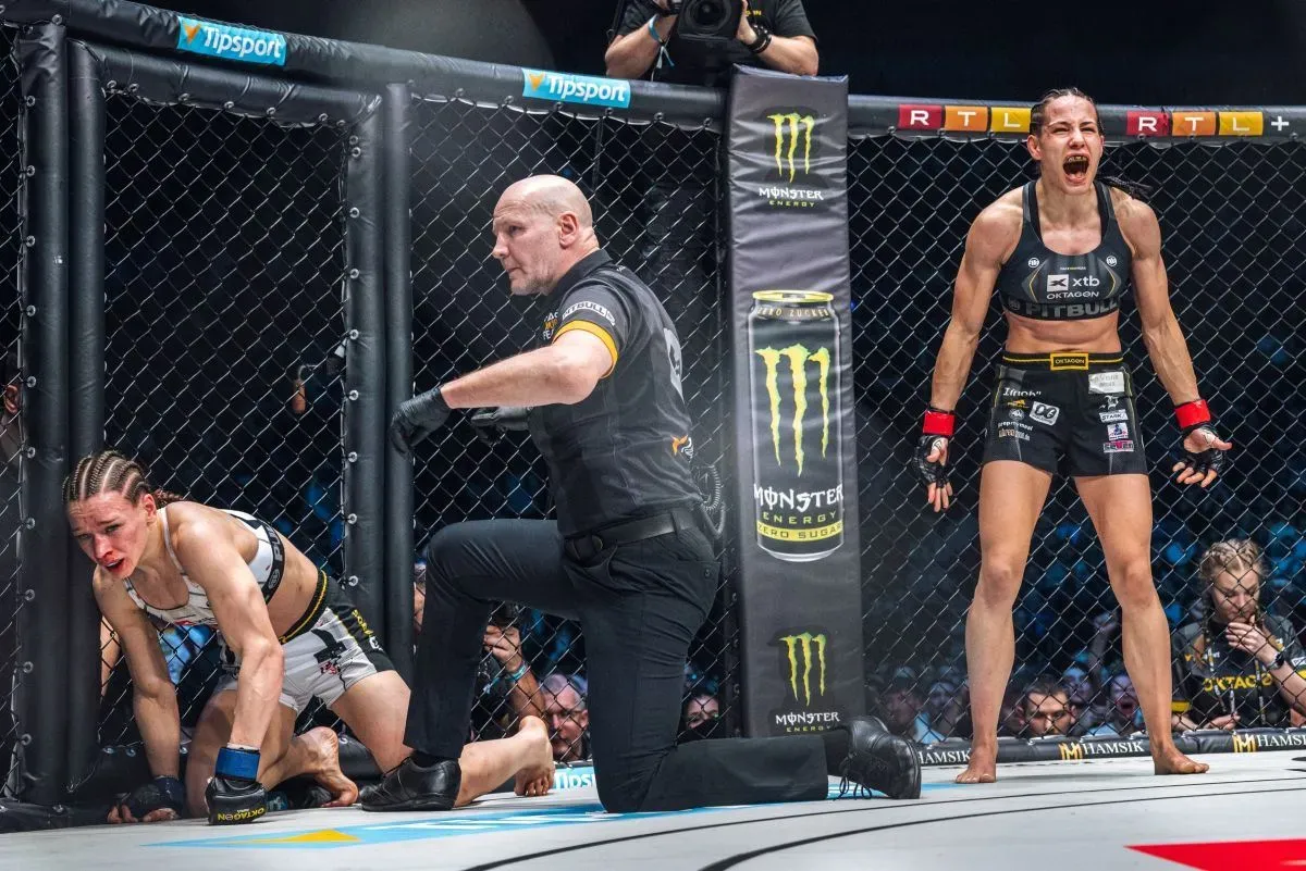 Jako uragán. Německá princezna MMA oslnila vítězstvím před limitem