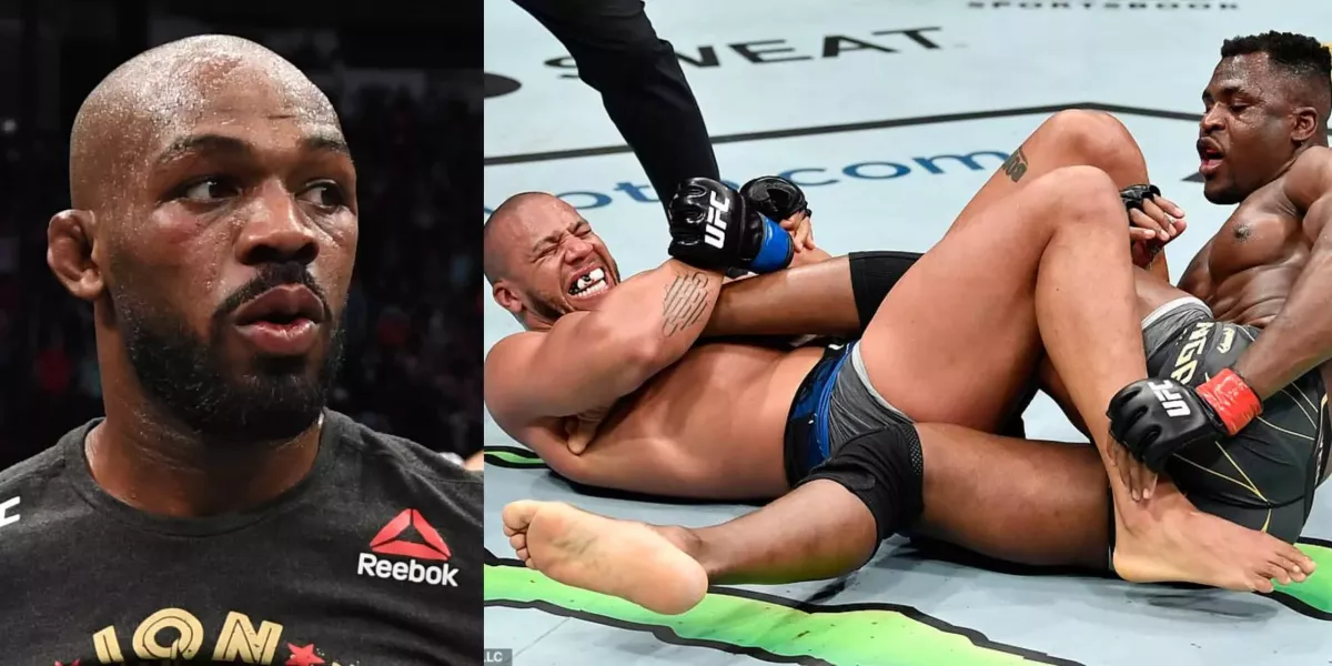 Jon Jones reaguje na souboj titánů Ngannou vs Gane