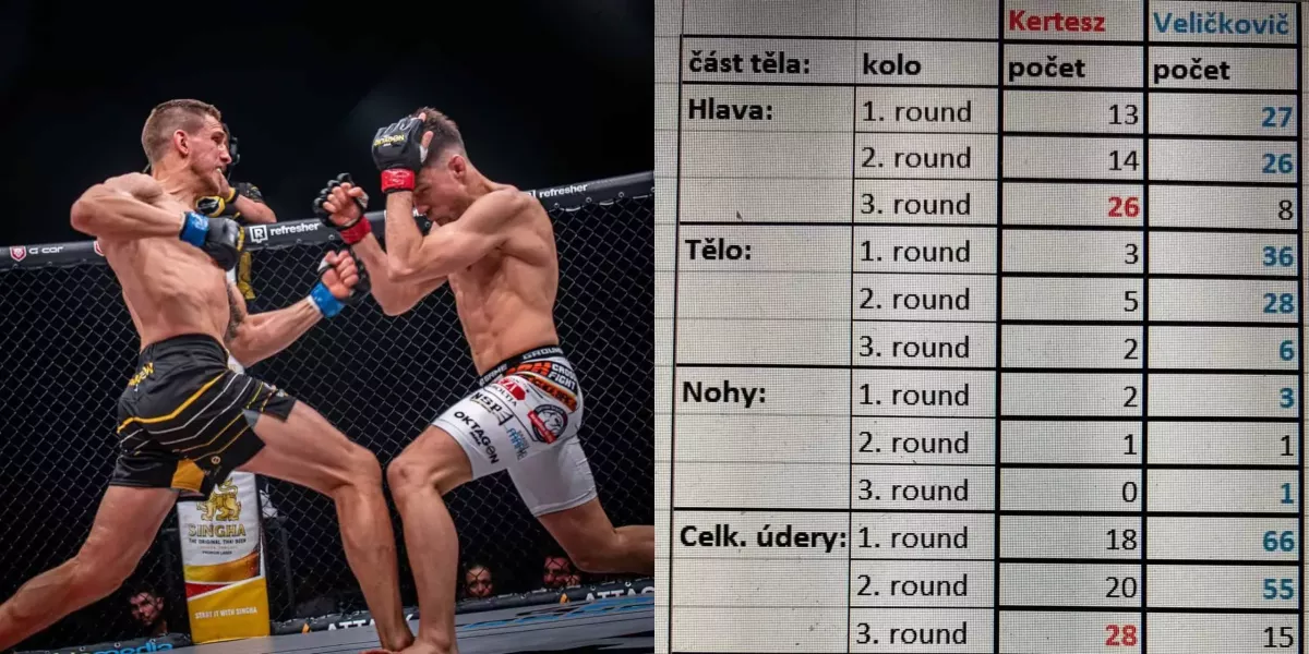 Kertesz vs Velickovic - Rozhodčí nabízí podrobný rozbor a vysvětlení