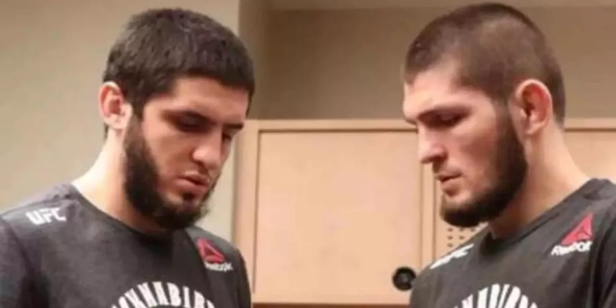 Khabib Nurmagomedov varuje svého svěřence Islama Makhacheva