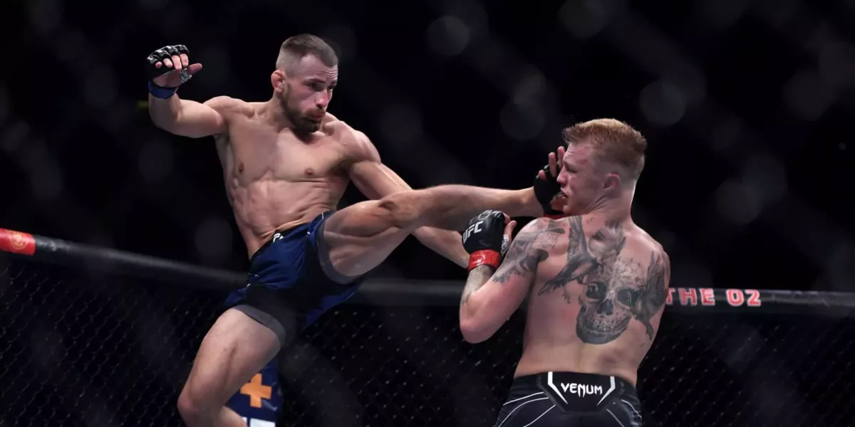 Lajoš Klein reaguje na důležitou výhru na turnaji UFC Londýn