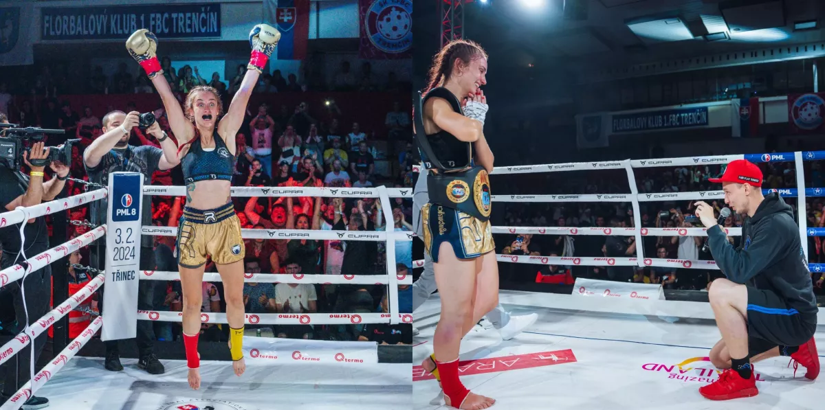 Monika Chochlíková na PML 7 doručila drtivé KO a poté životní ANO