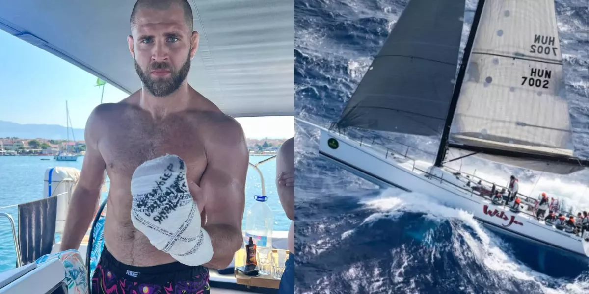 Náročné oslavy! Šampion Procházka na lodi zažil Poseidonův Hrot!