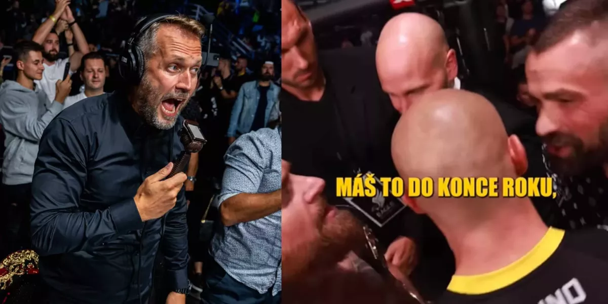 "Nemrzí mě to," reaguje Novotný upřímně na Vémolův vpád do klece