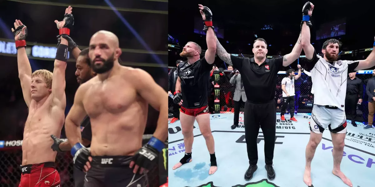 Oficiální bodové lístky sporných duelů turnaje UFC 282! Co na to říkáte?