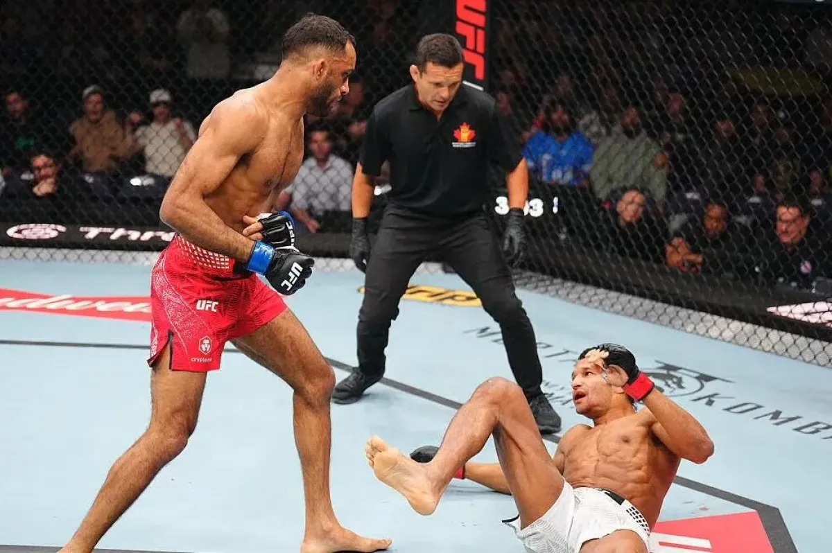 Parádní otočka v UFC. Britský bijec po úvodním zaváhání exceloval