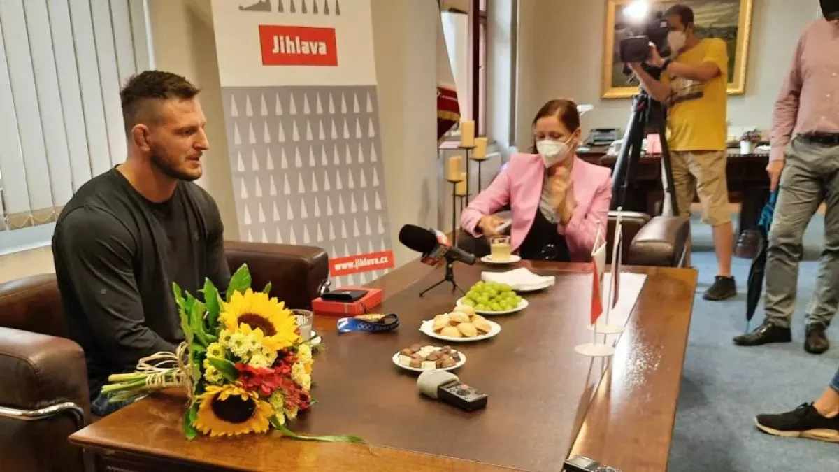 Reprezentuju nejenom Českou republiku, ale i Jihlavu. Judista Lukáš Krpálek je čestným občanem