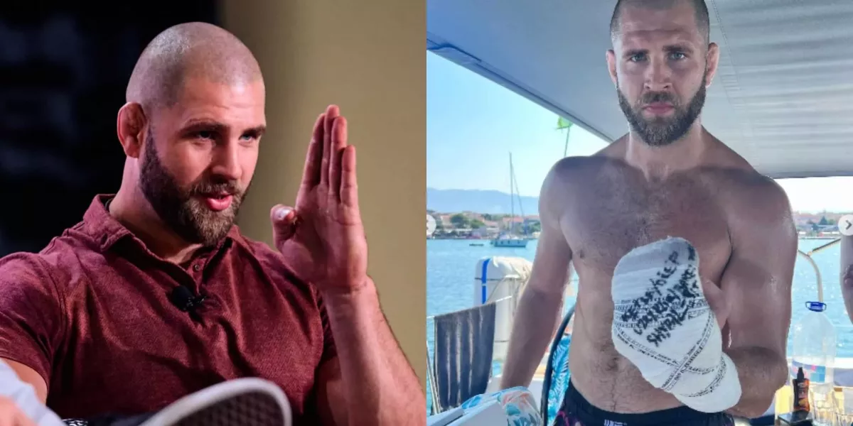 Šampion Jiří Procházka přibližuje, jak je na tom ruka a jak upravil trénink