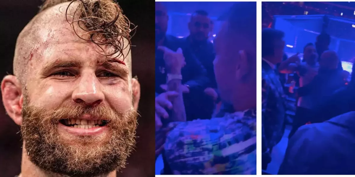 Šampion Procházka v první řadě dohlížel na potyčku Poiriera a Chandlera
