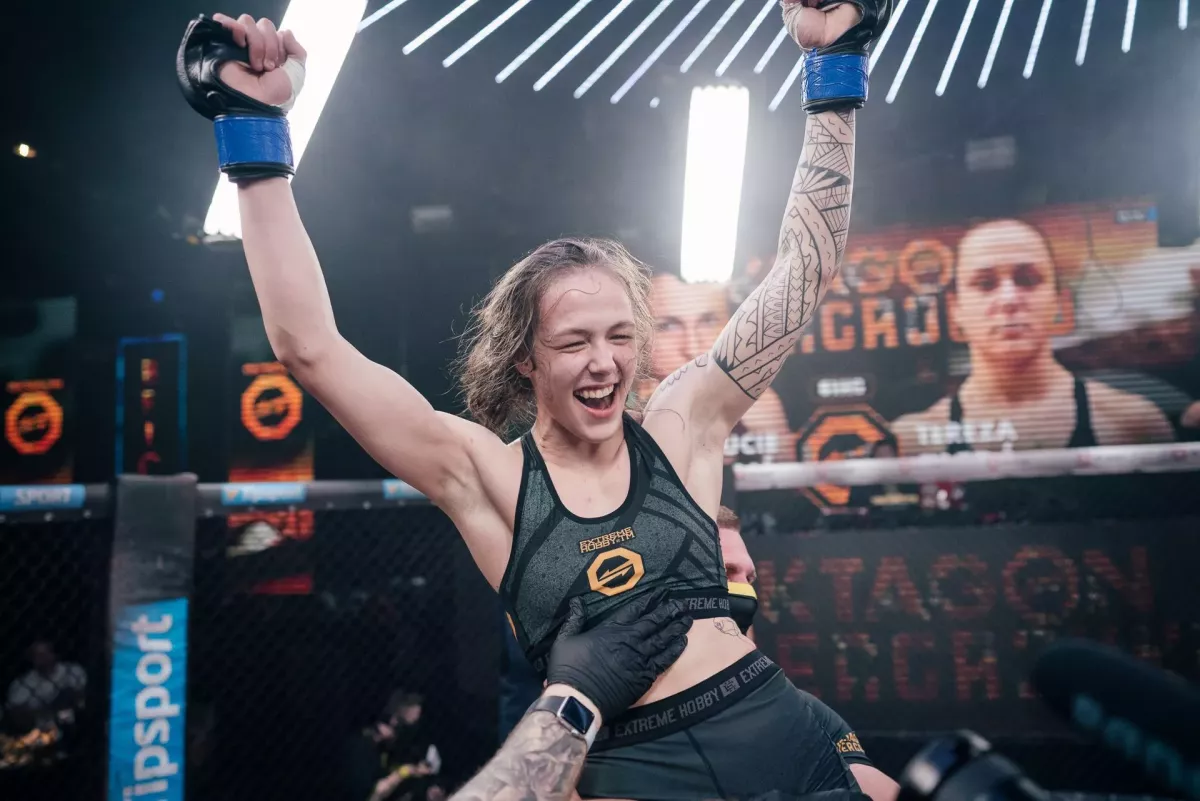 Sportovní kroky Terezy Bledé. Od výhry nad Pudilovou po premiéru v UFC