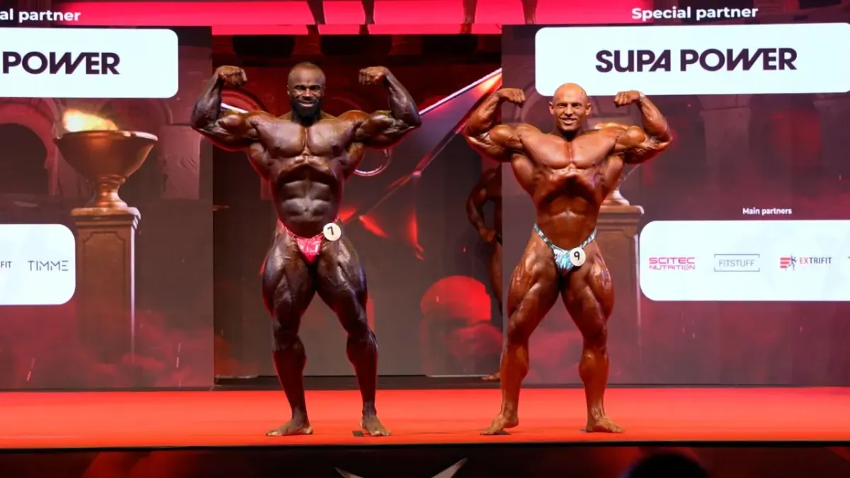 Světová kulturistická esa v Praze ukázala formu. Fanoušci byli u vytržení