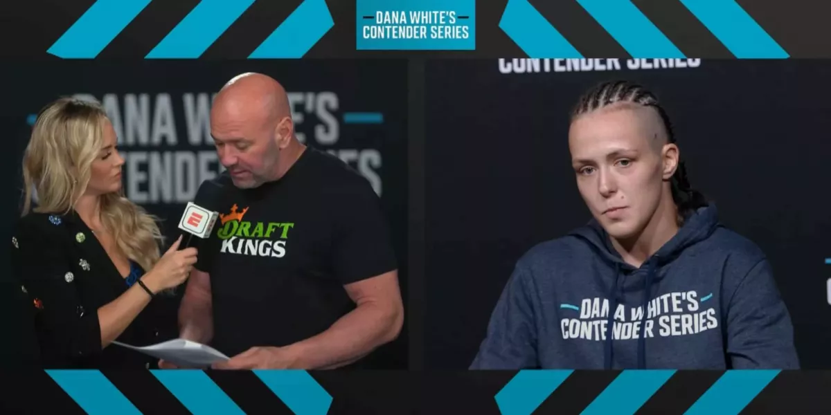 UFC prezident Dana White vysvětluje, proč Tereze Bledé nedal smlouvu