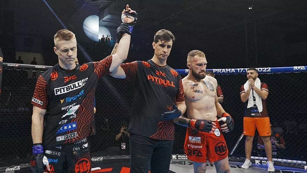 V Ostravě se urodila senzace! Bývalý bojovník UFC s krví zalitým obličejem padl