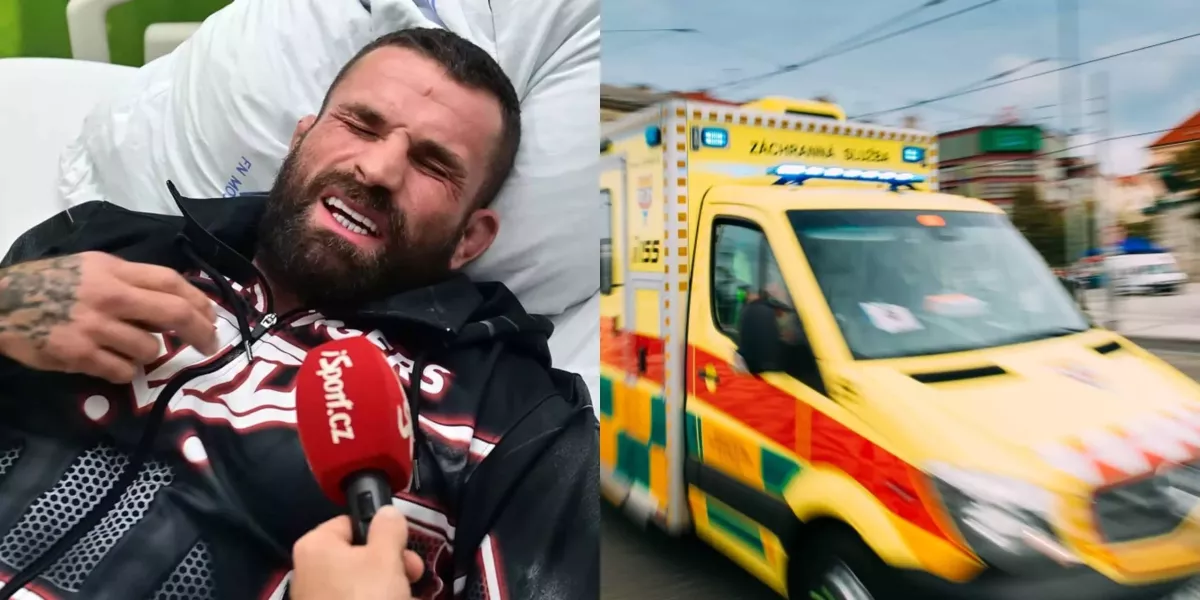 Vémola popisuje dramatický převoz do nemocnice! Od koho inkasoval do nosu?