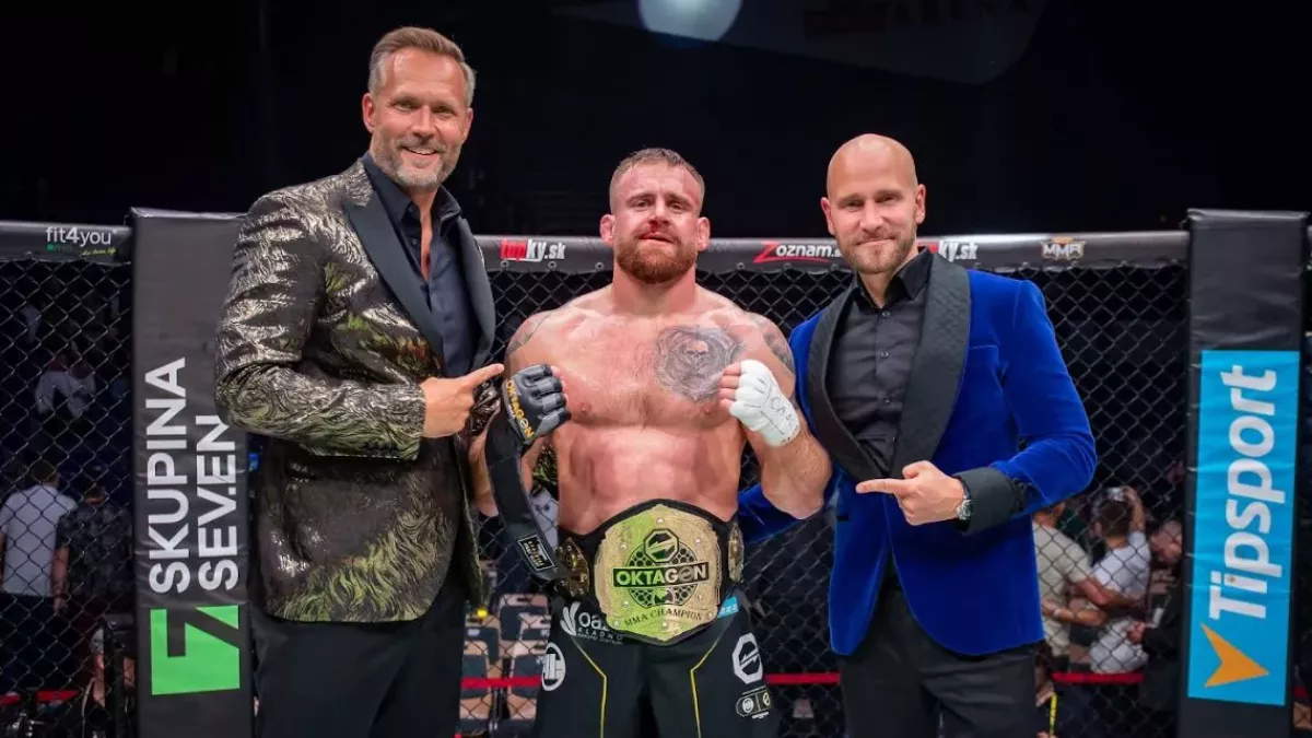 Z fotbalového stadionu MMA aréna. Oktagon hostí životní turnaj, píše se o něm i v zámoří