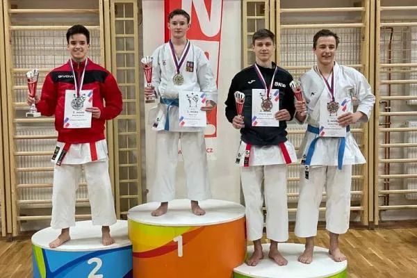 Jindřichohradecký karatista Masař je mistrem republiky