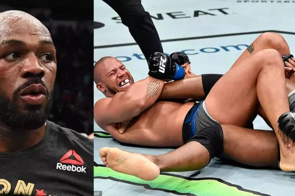 Jon Jones reaguje na souboj titánů Ngannou vs Gane