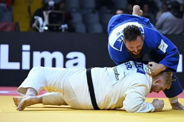 Návrat šampiona. Krpálek vybojoval zlato