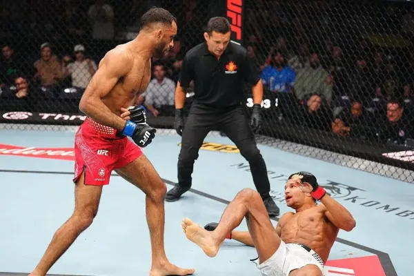 Parádní otočka v UFC. Britský bijec po úvodním zaváhání exceloval