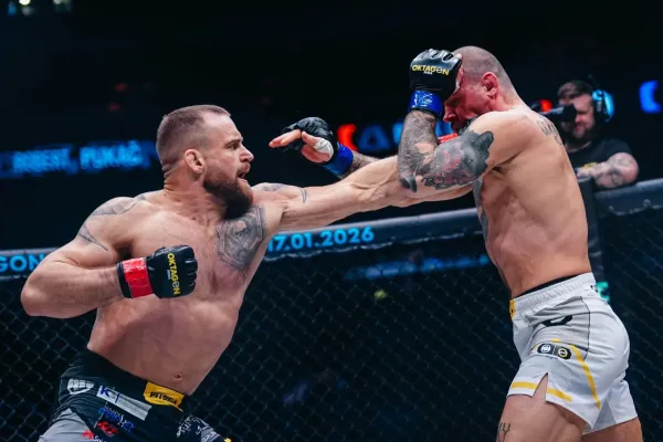 Pukačův obličej se uzdravuje. Po náloži už je Slovák zase k poznání