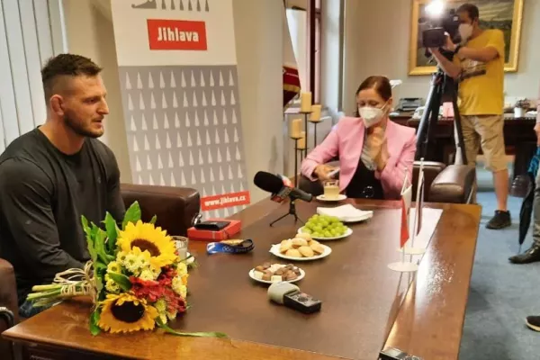 Reprezentuju nejenom Českou republiku, ale i Jihlavu. Judista Lukáš Krpálek je čestným občanem