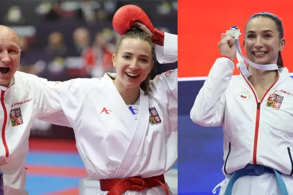 Údajný kop na hlavu rozhodl o zlatu! Šáchová je vicemistryně světa v karate