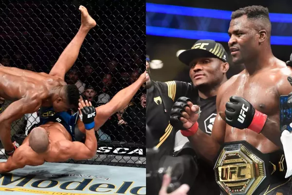 Wrestler Ngannou reaguje na výhru a prozrazuje nepříjemné zranění
